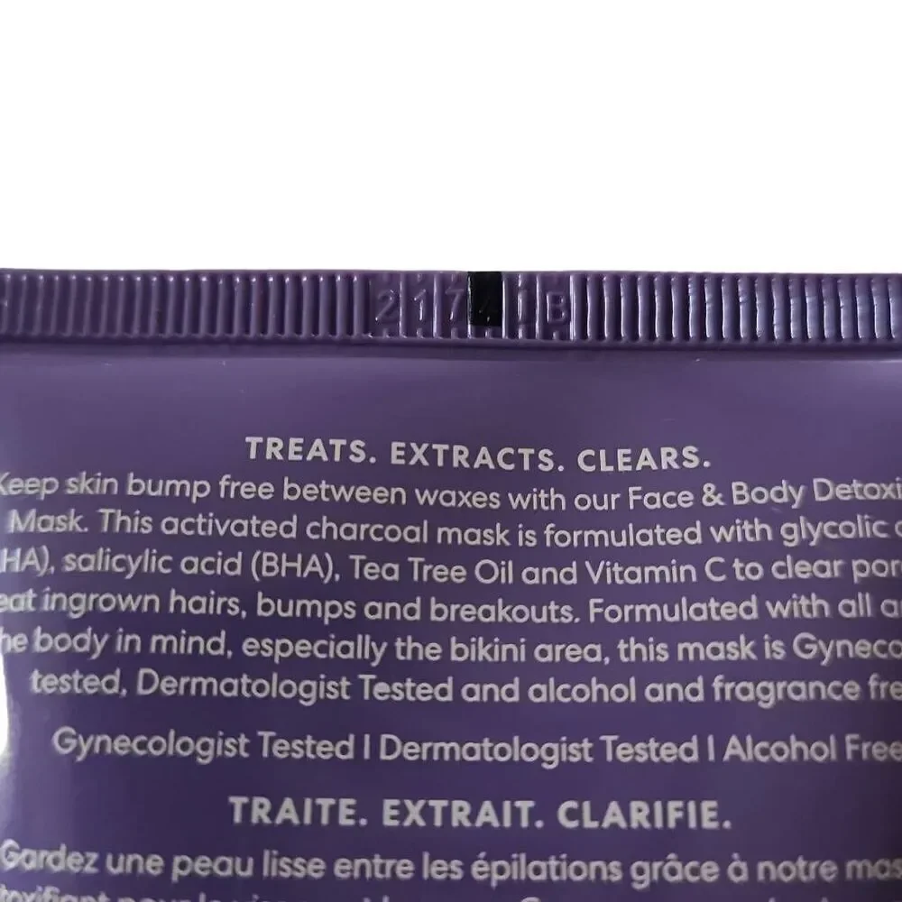 EWC Treat Face & Body Detoxifying Mask Activated Charcoal Treatment